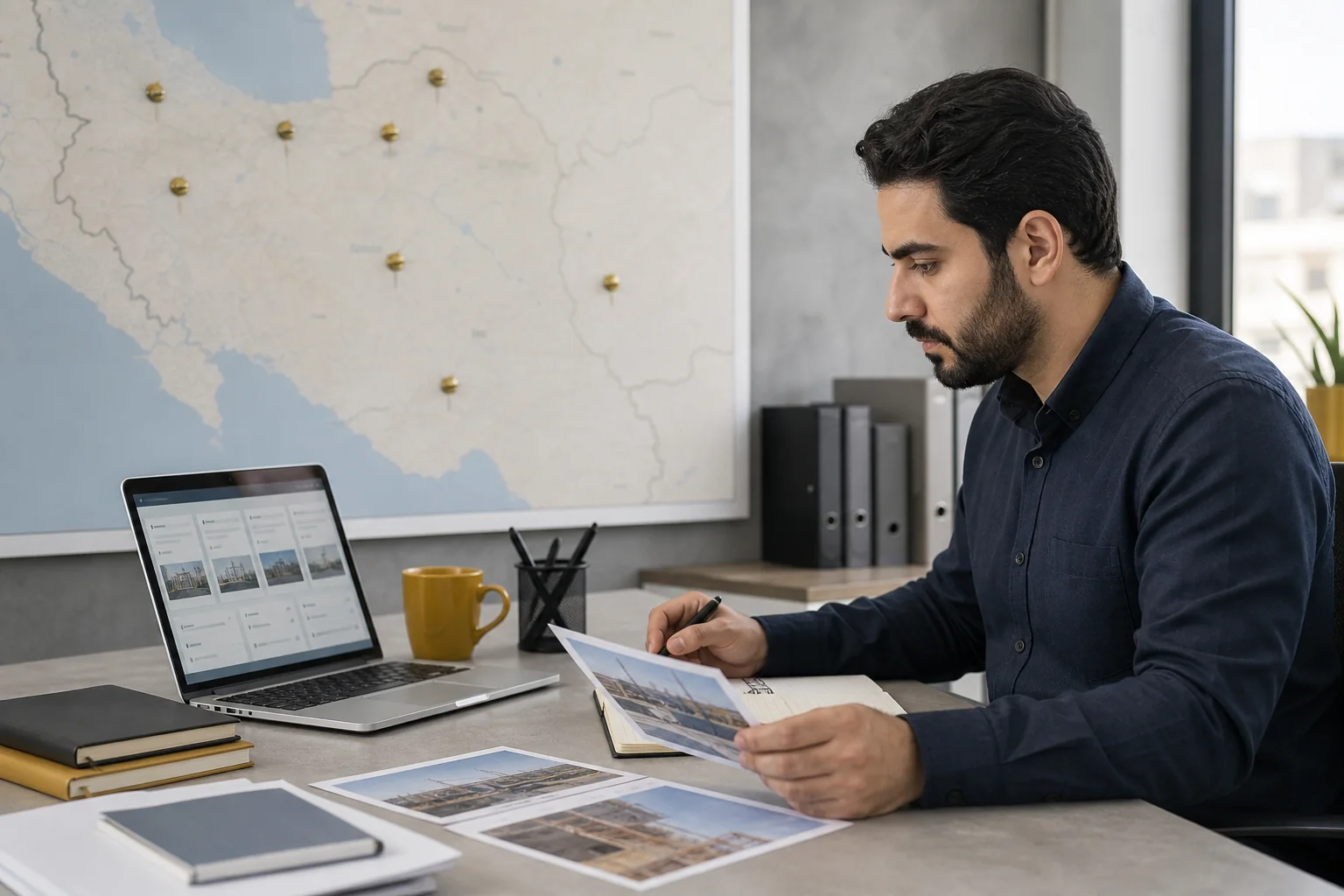 بررسی و اولویتبندی پروژههای ساختمانی در پنل اطلاعات